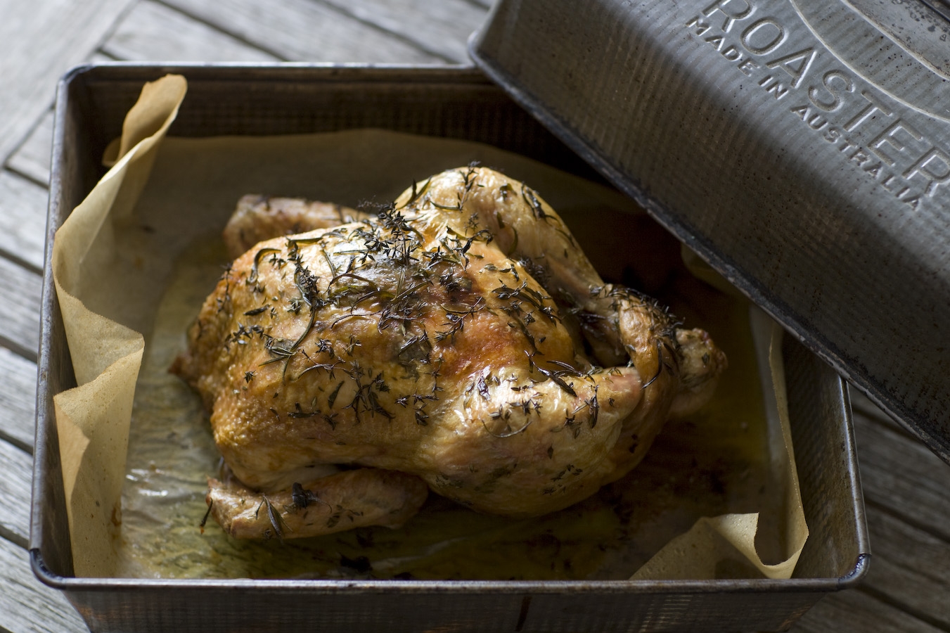 Roast Chicken With Oodles Of Herbs — Belinda Jeffery