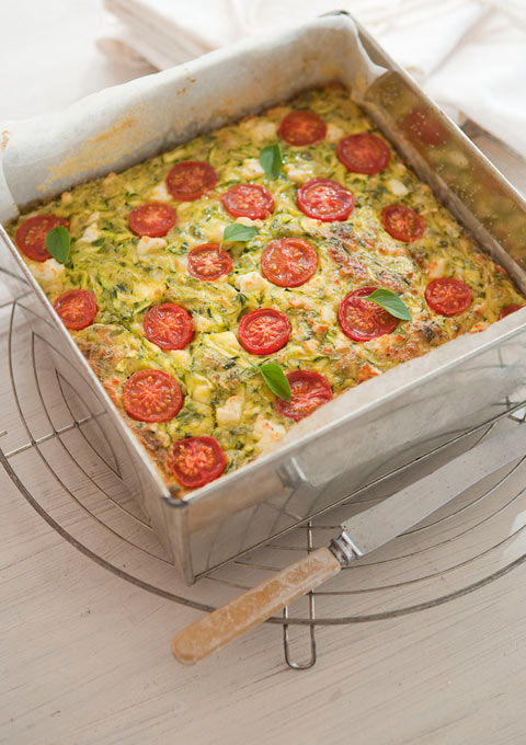 Zucchini, Feta And Dill ‘Pie’ — Belinda Jeffery