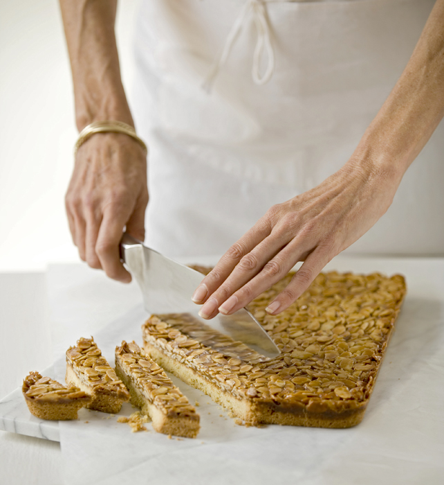 Caramel Almond Slice — Belinda Jeffery