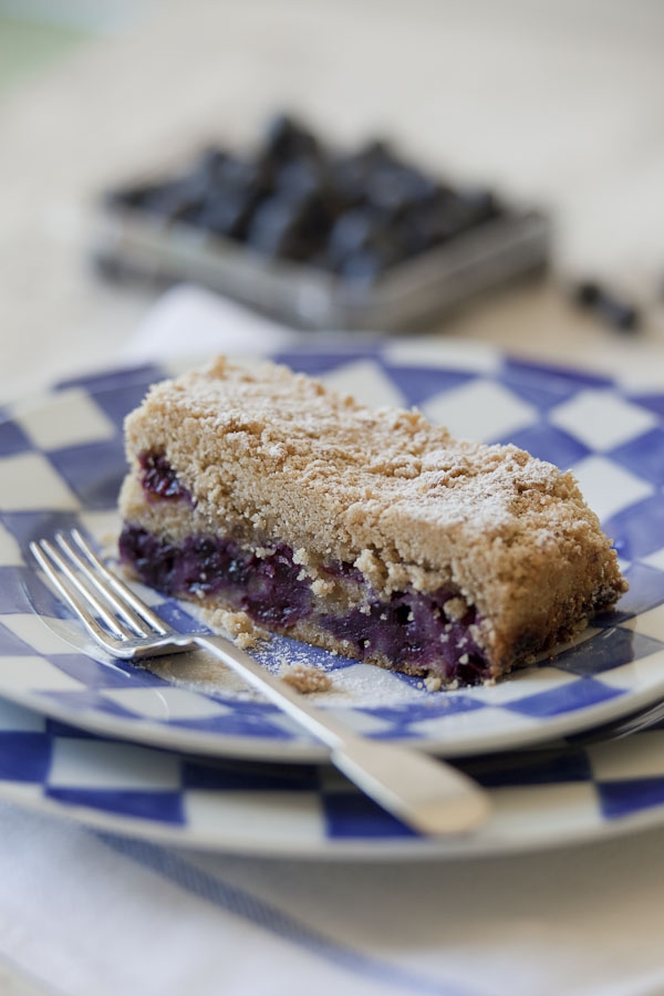 Blueberry crumble 'cake' — Belinda Jeffery